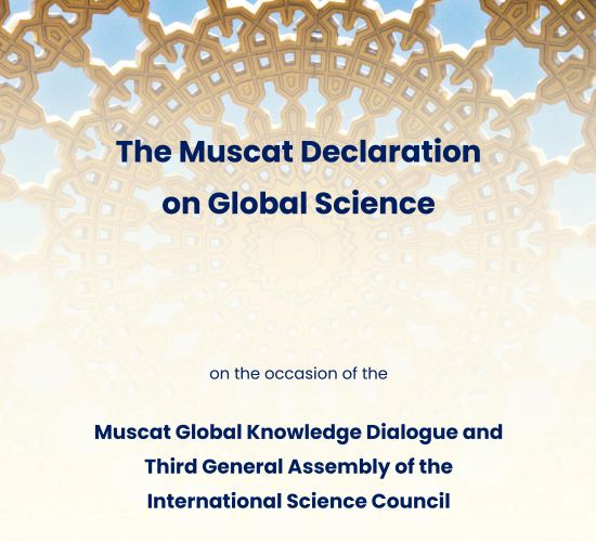 The Muscat Declaration on Global Science